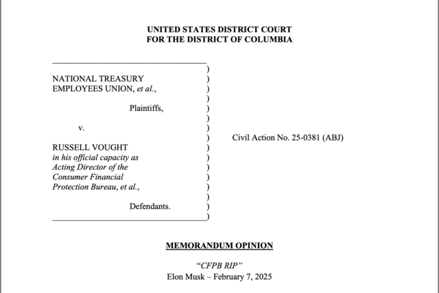 A heading of a court document. 