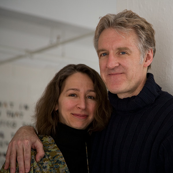 Two people facing the camera.