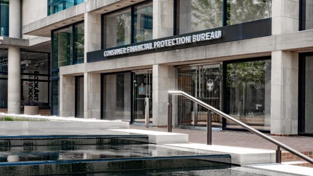Consumer Financial Protection Bureau headquarters in Washington, D.C.
